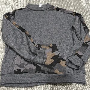 Together Clothing camouflage knit sweater 1130